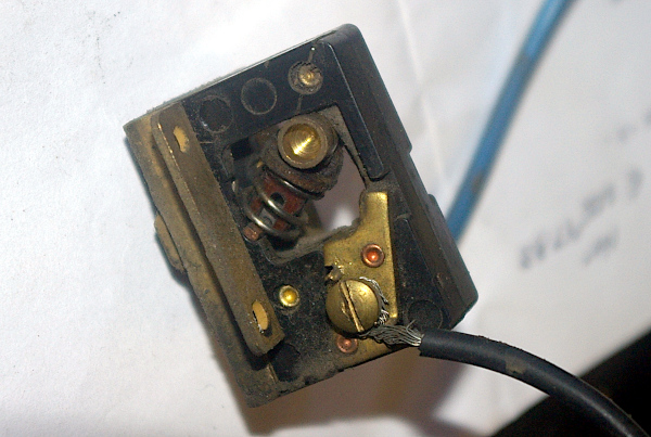 Electrolux ZA65 switch 4